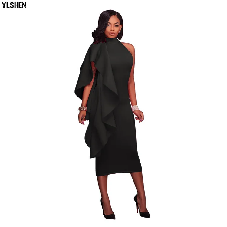 New Style African Dresses for Women Dashiki Falbala Skirt Clothes Sexy Africa Dress Bazin Riche Robe Africain Clothing | Тематическая