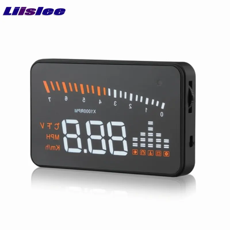 Фото Автомобильный HUD проекционный дисплей для Mazda 3/6 Atenza/Axela CX-5/CX-7 2010 ~ 2025 OBD проектор на лобовом стекле для безопасного вождения №2