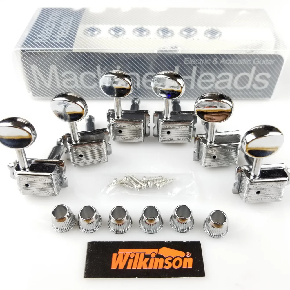 Винтажные хромовые тюнеры Wilkinson электрогитарные головки для гитары ST & TL или