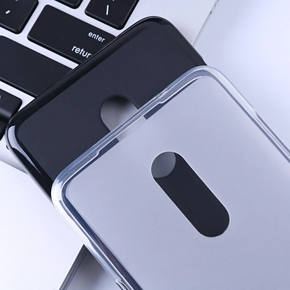 Черный и белый мягкий ТПУ чехол для Meizu 15 Plus + M891H M881H задняя крышка телефона