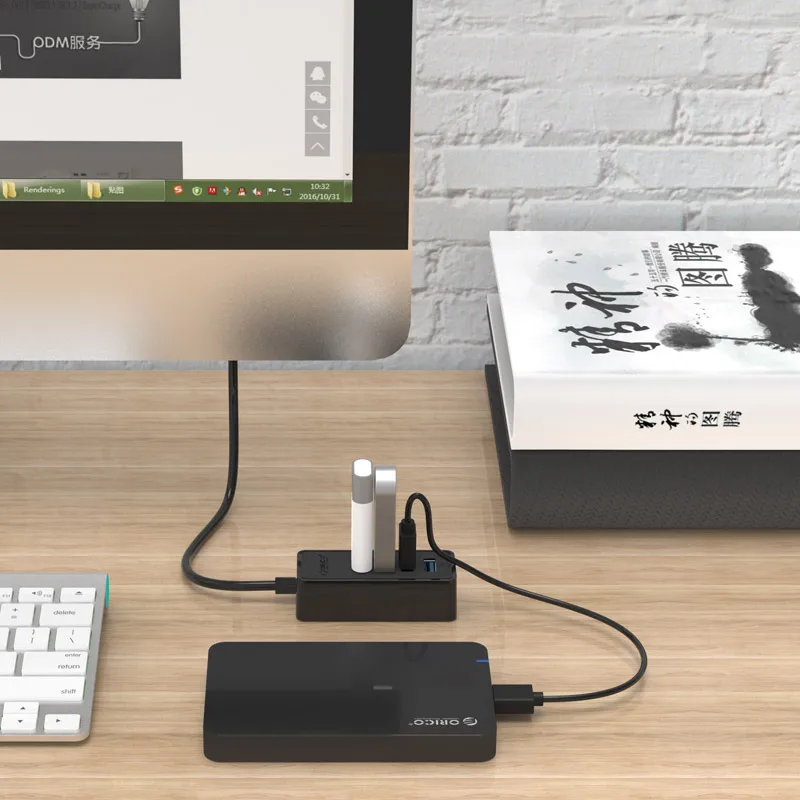 Usb 3 0 4-портовый USB3.0Splitter/концентратор Тип-* 4 USB Питание защищены 5V Micro B мощность W5P-U3