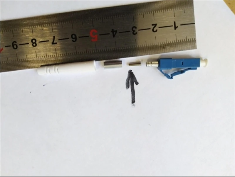 2000 шт. LC часть металлический рукав для волоконно-оптического разъема 2 0 мм 3