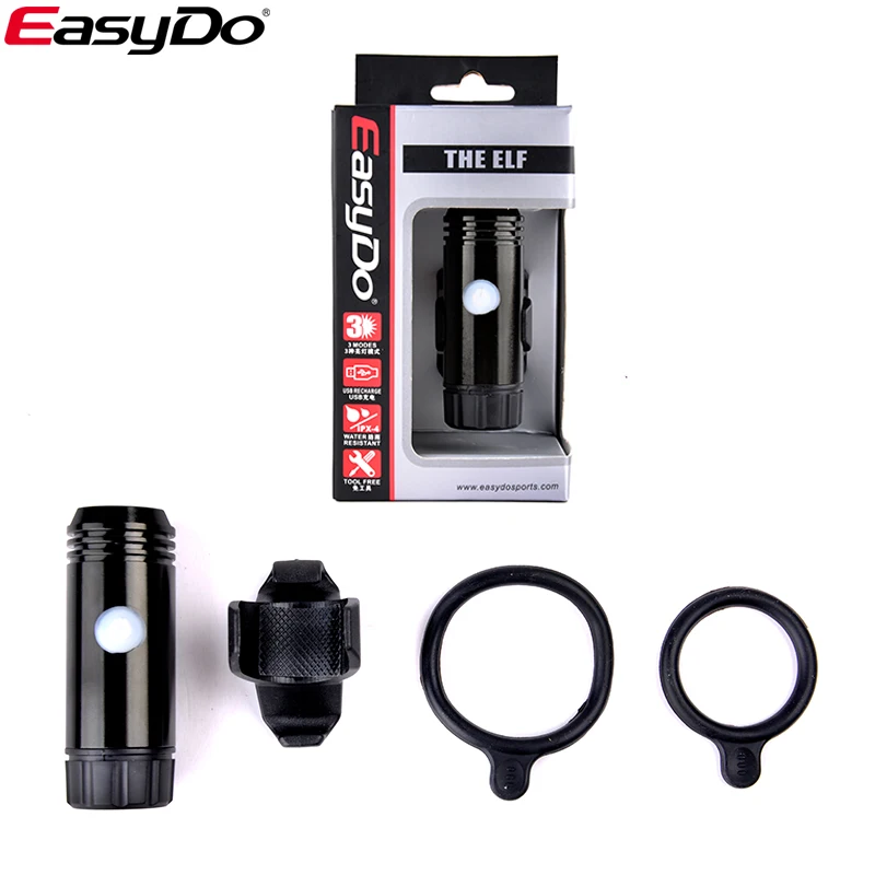 Велосипед EASYDO задний фонарь K Mark STVZO USB Перезаряжаемый маленький мини Быстрый