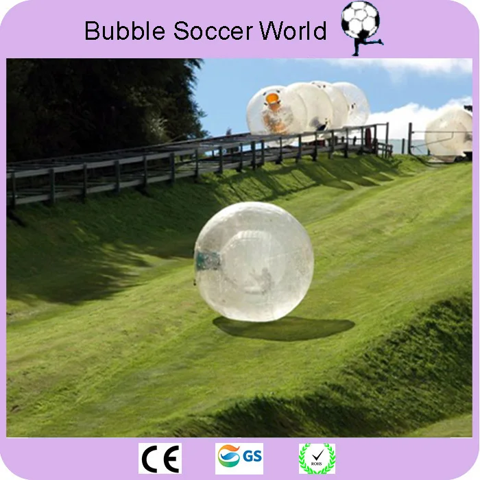 Rolling Ball 2.5M 0.8mm Inflatable Grass Human Hamster Body Zorb for outdoor exercise Free Shipping | Игрушки и хобби