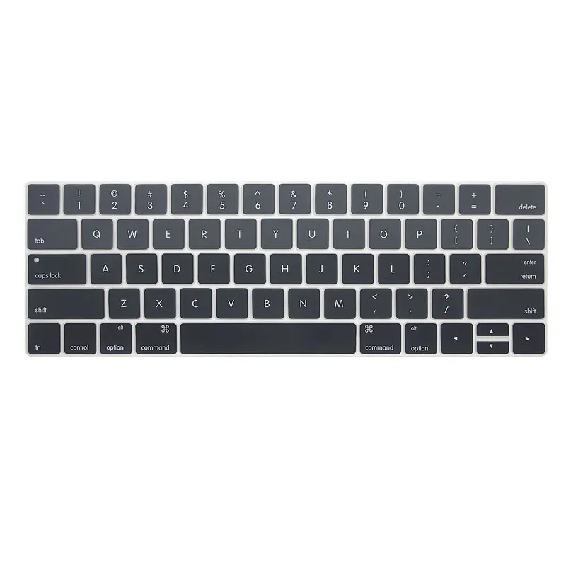EASYA чехол-клавиатура для Apple Macbook Pro 13 15 дюймов 1707/1706 с сенсорной панелью модель США Мягкий силиконовый защитный чехол