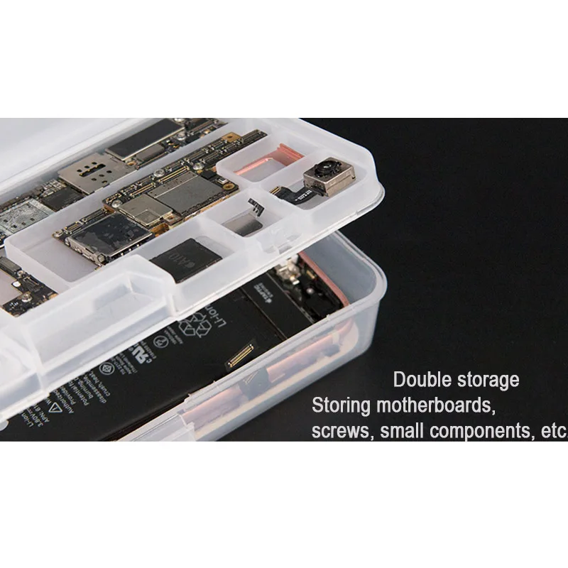 SUNSHINE SS-001A Storage Box Multi-function Phone LCD Screen Motherboard IC Chips Parts Organizer Repair | Инструменты