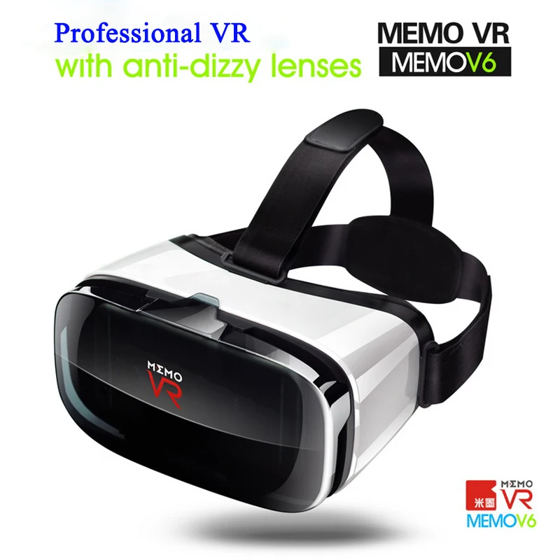 MEMO Очки виртуальной реальности VR очки V6 3D Оригинальная коробка Google Cardboard