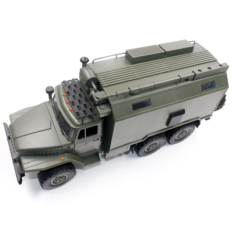 1/16 2 4G 6WD RC автомобиль военный грузовик Рок Гусеничный армейский внедорожный