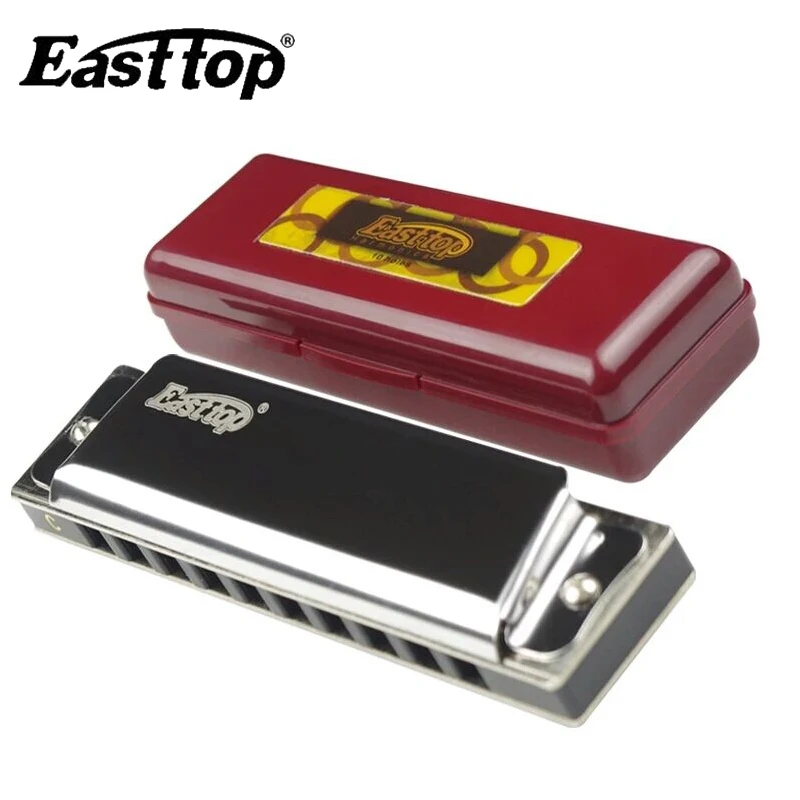 EASTTOP T10 гармоника с 10 отверстиями диатонический гармоник блюз Гарп рот для рок
