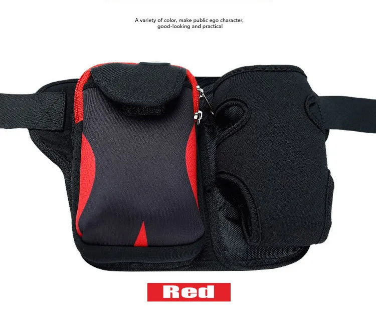 red Kmajor нейлоновый Зажим для ремня крючок чехол для телефона чехол для гусеницы кошки s41 женская уличная спортивная сумка для бега сумки для телефона - Цвет: red