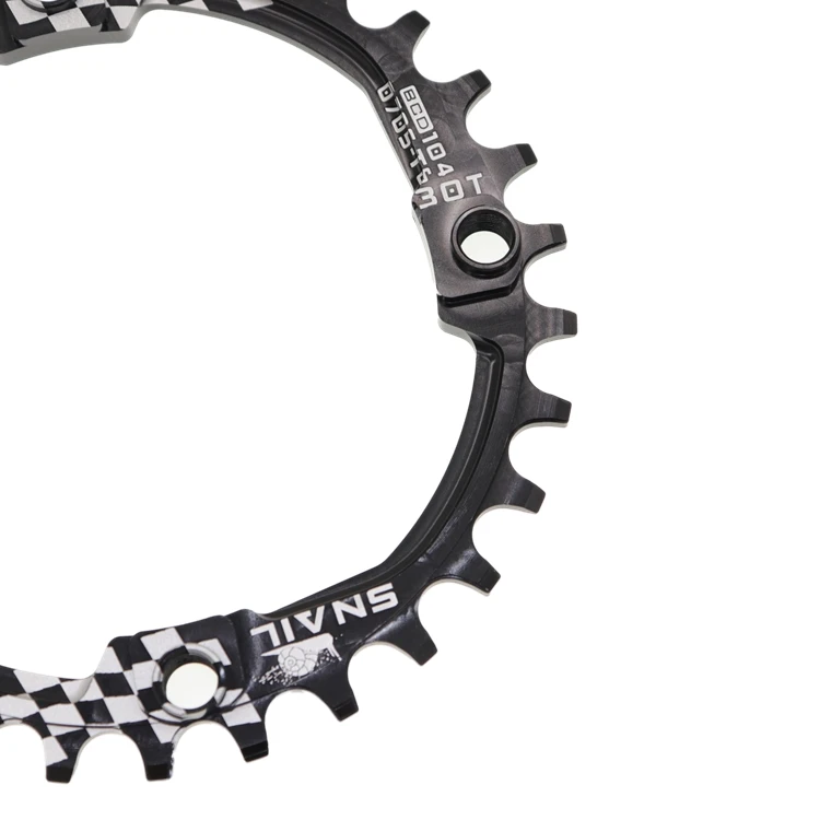 SNAIL Chainring 104 BCD 30T Круглый MTB горный велосипед цепь колеса Сверхлегкий зуб пластина 104bcd