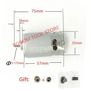 Двигатель RS-550VC DC10.8V 12V 15000rpm Замена для Black  Decker METABO HILTI RYOBI дрель отвертка игрушки пылесос