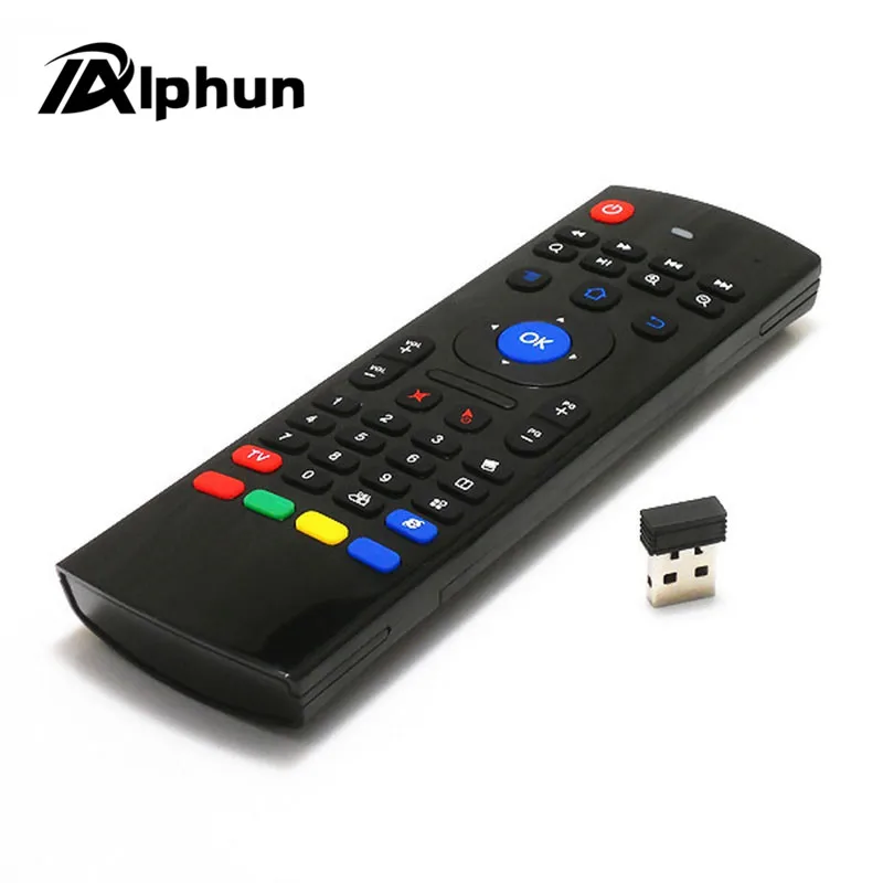 Alphun MX3 портативная 2 4G Беспроводная воздушная мышь пульт дистанционного
