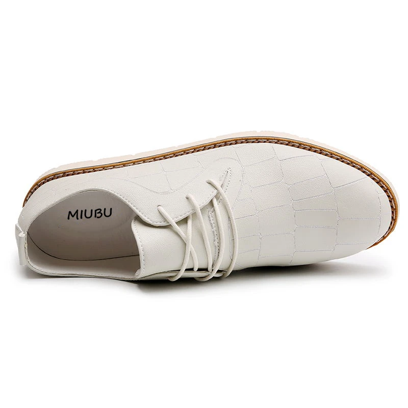 Модные мужские кожаные туфли MIUBU английская винтажная деловая офисная мужская