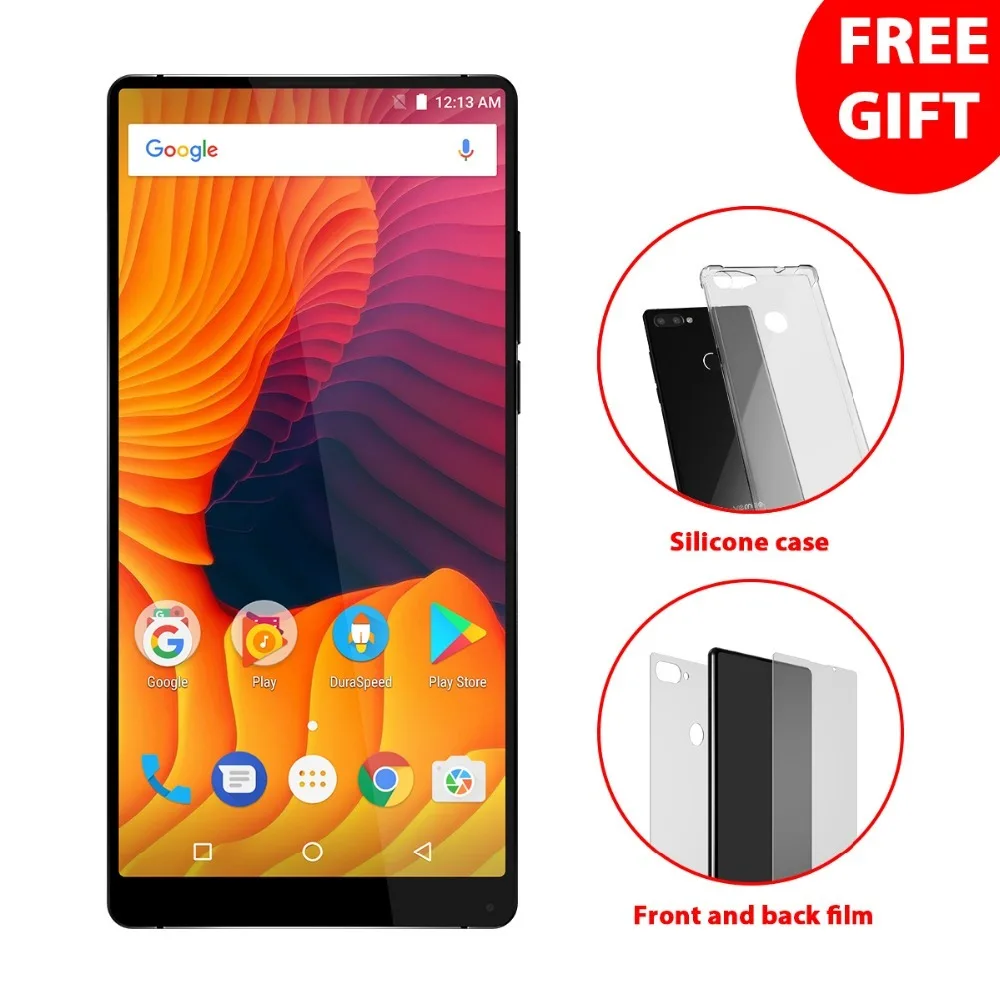 Vernee Mix 2 смартфон Android 7 0 6 '✘:9 4 Гб + 64 MTK6757CD Восьмиядерный 13 МП 5.0MP двойные задние