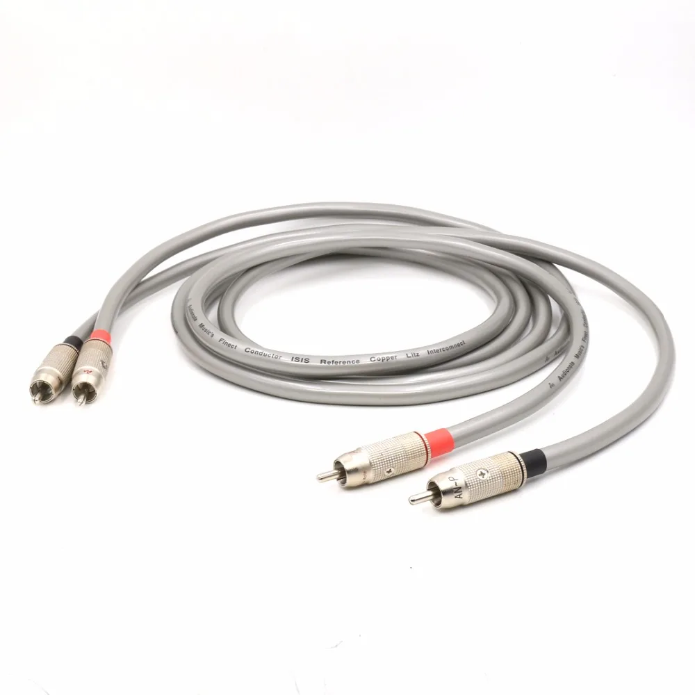Одножильный соединительный кабель 99.99% чистого серебра RCA 1 5 м AN Vx|cable rca audio|cable