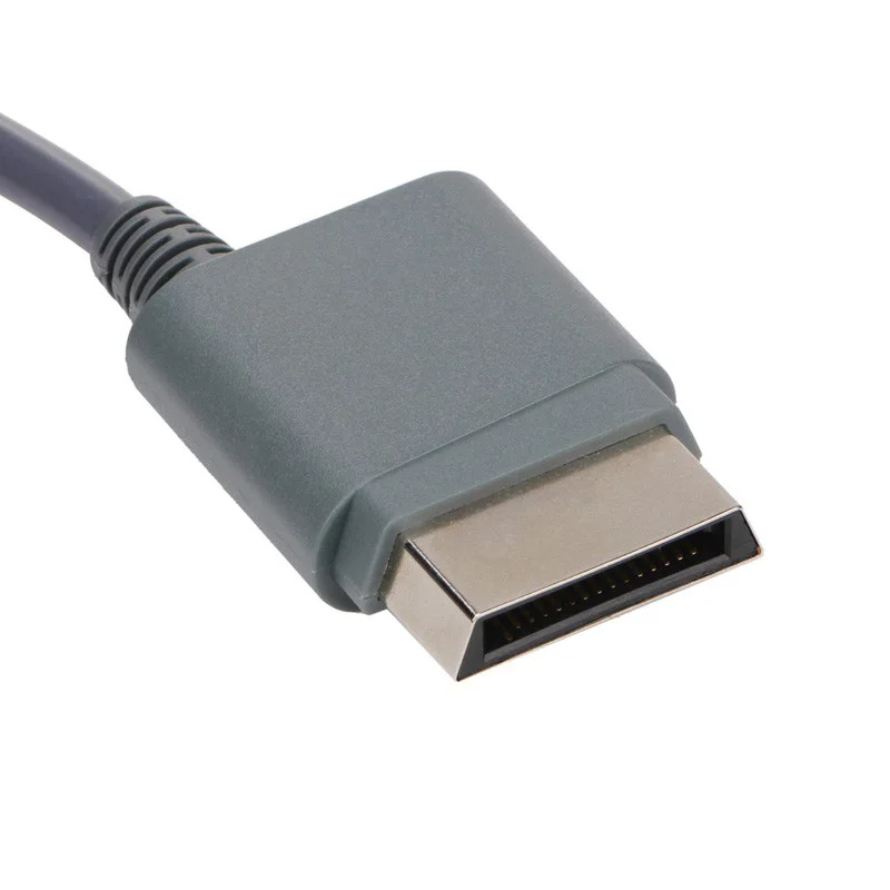 HD Slim Video Audio AV PC Monitor VGA + 2 RCA Cable Cord Connecter For Xbox 360 SGA998 | Электроника