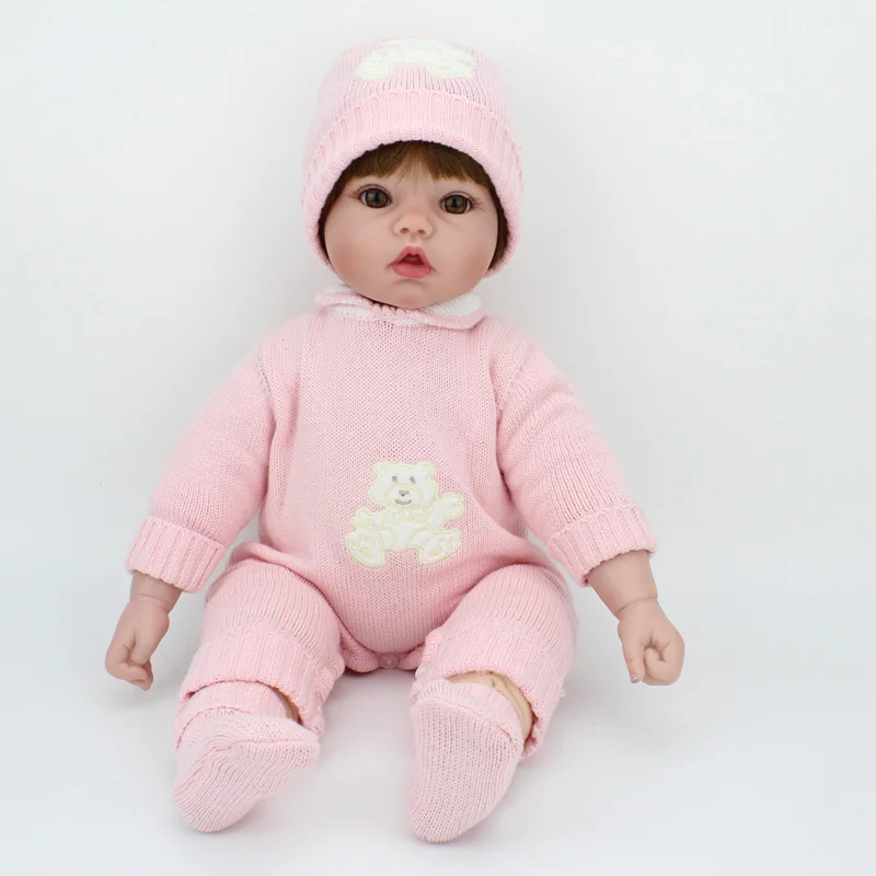 Силиконовые реалистичные куклы Новорожденные 20 дюймов 50 см|reborn baby doll|silicone reborn