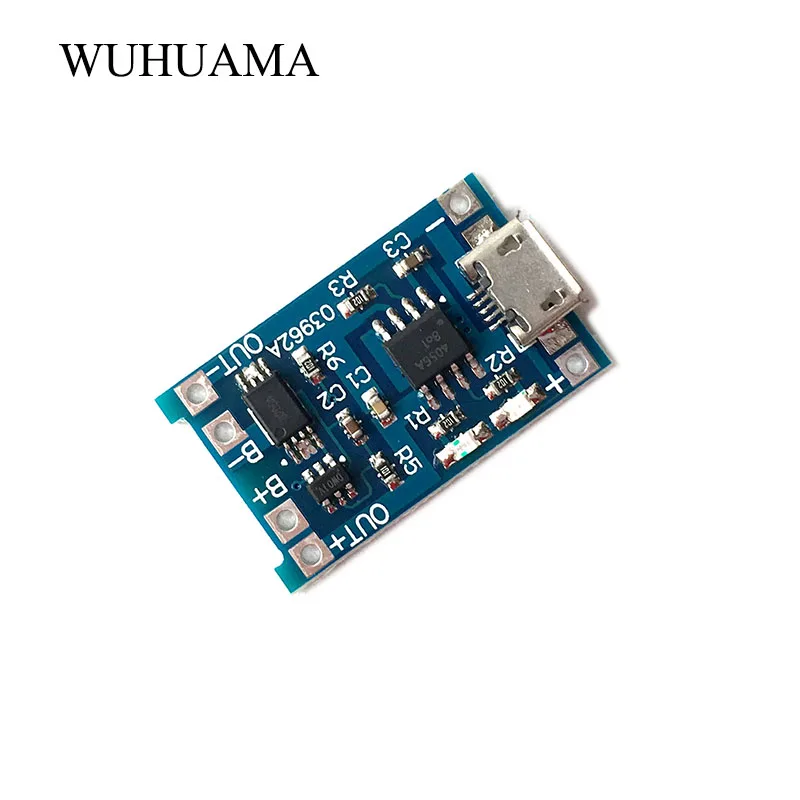 DIY 3V7 зарядная плата для модуля Bluetooth Amp Micro USB 5V 1A 18650 модуль зарядного устройства