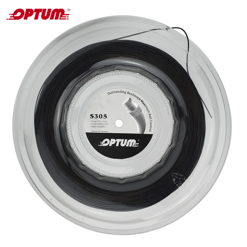 

OPTUM 17G/1,20mm S305, теннисная строка, искусственная нейлоновая строка 200m/катушка, тренировочная строка