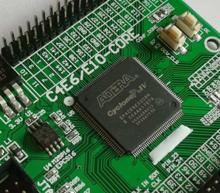 EP4CE6 altera fpga макетная плата + USB Blaster комплект fpga-плата cyclone IV | Компьютеры и офис