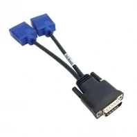Кабель для проектора с DMS кабель двумя разъемами VGA и Female 20 см графическая карта