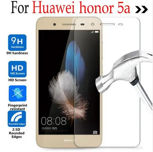 Стекло защитное для Huawei Honor 5A закаленное стекло защитная пленка LYO-L21 LYO L21 Y5 II чехол