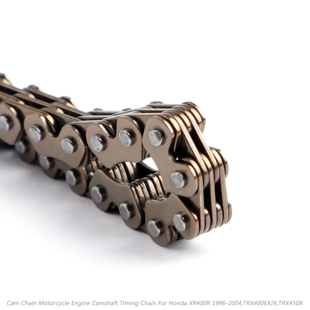 Areyourshop Motorcycle Timing Cam Chain 112L for Honda TRX400EX X Sportrax 99-14 XR400 14401-KCY-671 Steel Motor Accessories |
