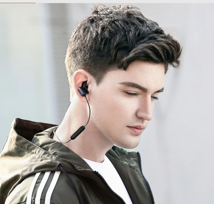 Оригинальные спортивные Bluetooth наушники Xiaomi, Молодежная версия, гарнитура с микрофоном, спортивные беспроводные наушники, Bluetooth 4,1, водонепроницаемые