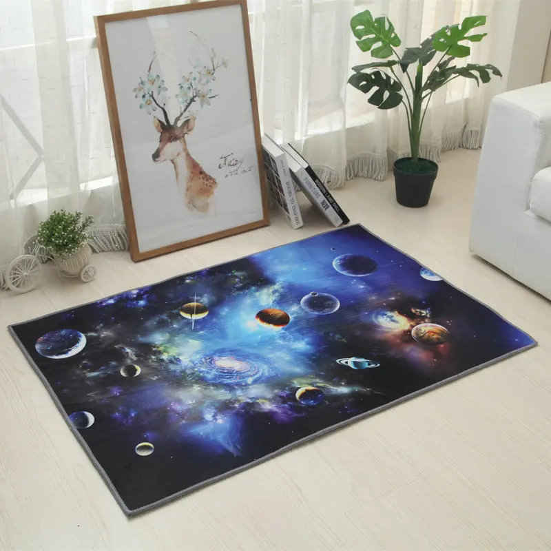 3D Dream Universe Galaxy Space ковры для гостиной спальни коврики для детской комнаты декор мягкий ковер детские коврики для ползания детские подарки - Цвет: 5