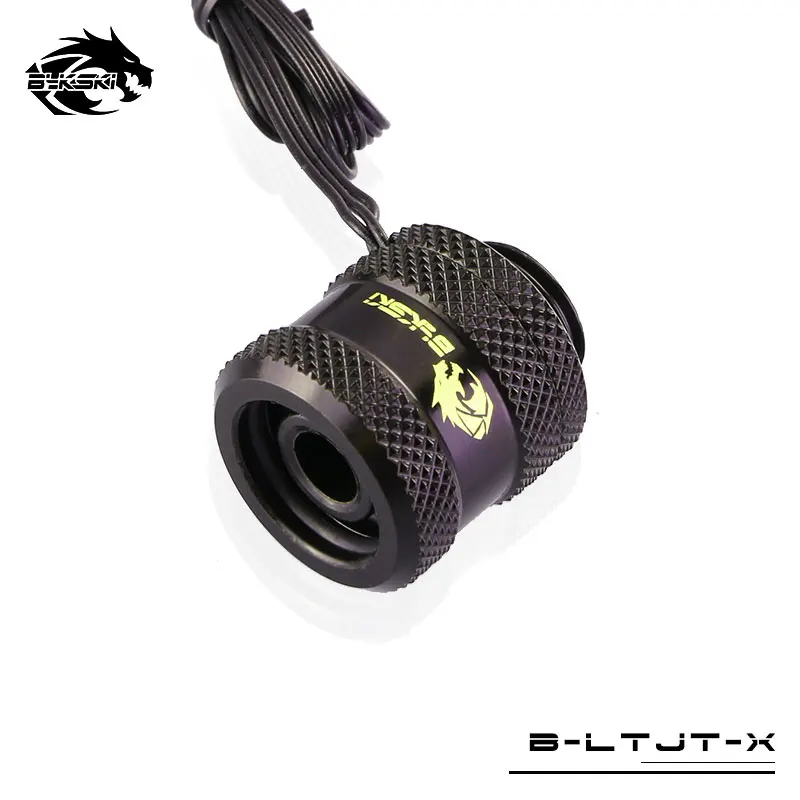Bykski B LTJT X 14 мм Жесткая жесткая трубка со встроенным светодиодным коннектором