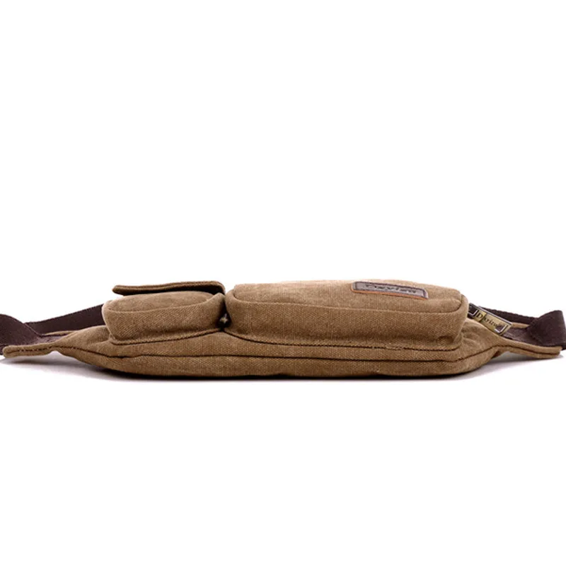 Новый Для мужчин холст талии Fanny Pack Пояс Хип бум Военные путешествия мотоцикл