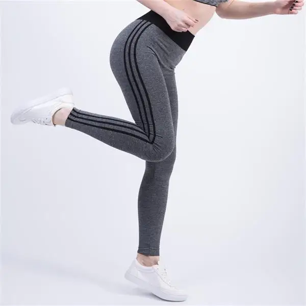 955 black Спортивные Леггинсы с высокой талией, спортивные штаны, одежда для спортзала, трико для бега и тренировок, женские спортивные Леггинсы, штаны для фитнеса и йоги - Цвет: 955 black
