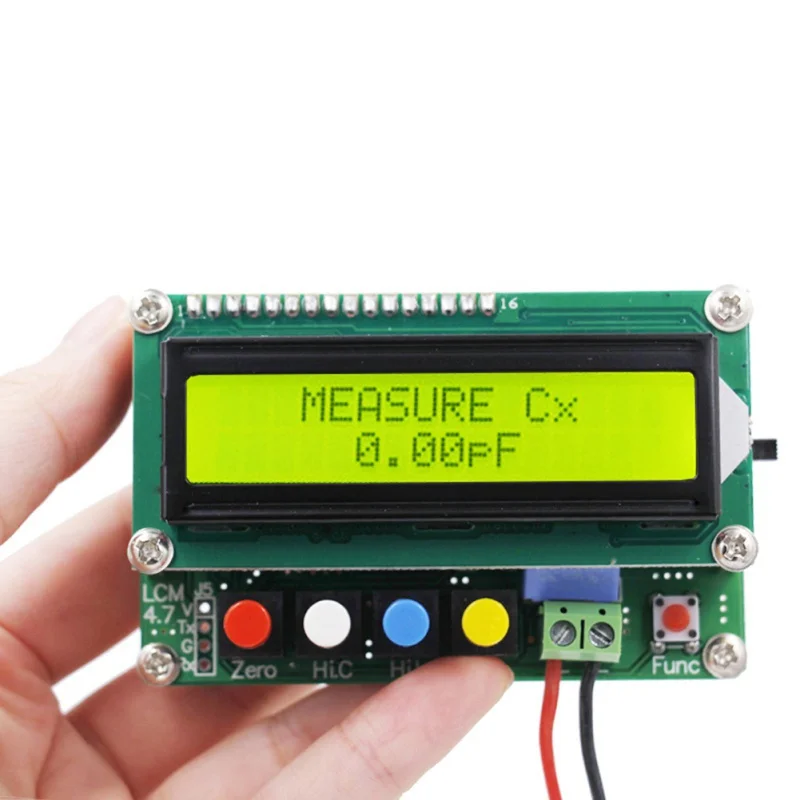1PCS LCD Full-featured Digital Inductor Capacitance Meter Multimeter Voltmeter LCR Capacitance Meter