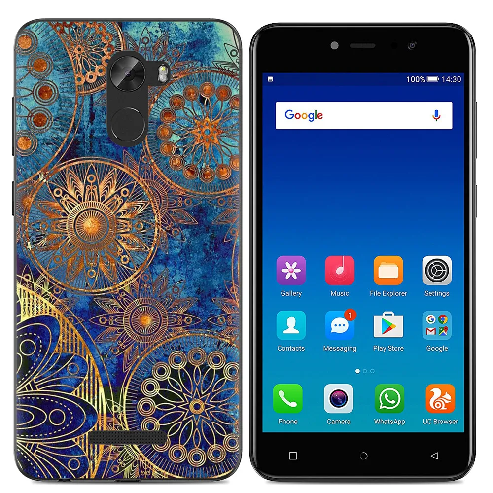2 Чехол для телефона Gionee A1 Lite, 5,3 дюймов, милый мультяшный высококачественный мягкий чехол из ТПУ с рисунком, силиконовый чехол - Цвет: 2