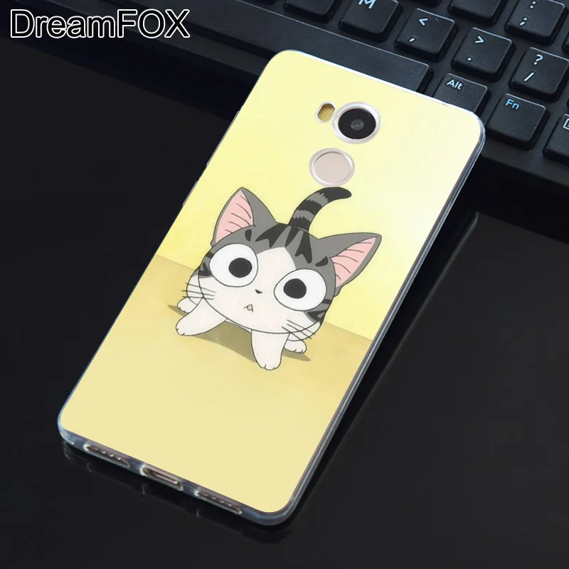 DREAMFOX L427 Мода Мультфильм серии Мягкий ТПУ силиконовый чехол для Xiaomi Redmi Note 3 4 4X5 5A 6 7