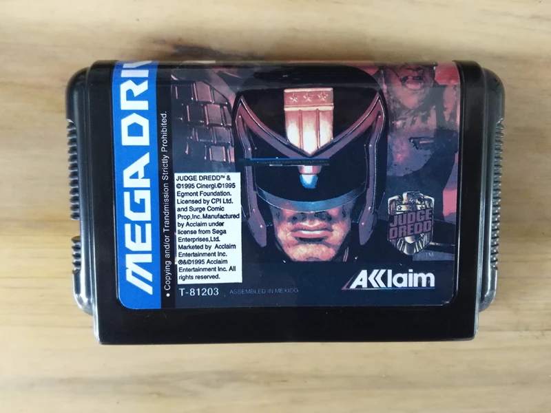 Игра MD: судьи DREDD (японская версия!)|game|game gamegames japan |