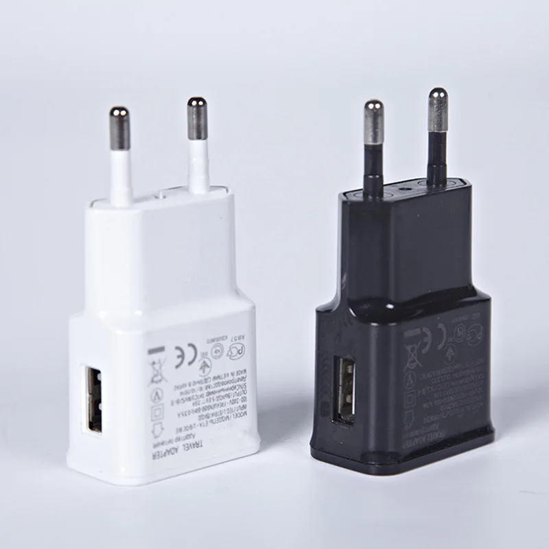 5V2A Зарядное устройство Usb с европейской вилкой для мобильных телефонов, быстрое зарядное устройство для iPhone, Android, huawei, samsung, зарядное устройство oneplus, зарядка 5 в 1 а для xiaomi