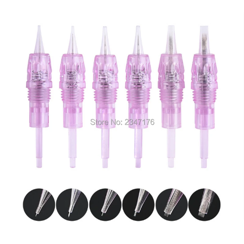 

mix sale Charment micro needles permanent makeup machine needles for Device Eyebrow lips eyeliner Digital tattoo needles