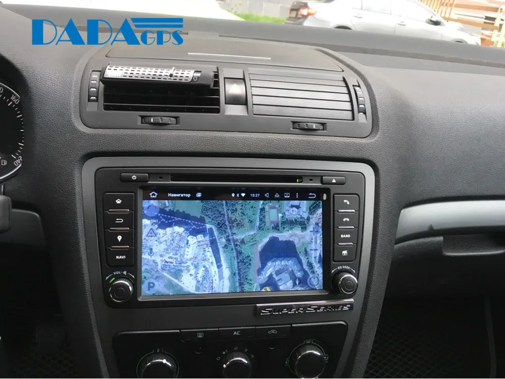Android 9 0 4 Гб + 32 ГБ Автомобильный мультимедийный Радио DVD плеер для Skoda Octavia 2008 2009 2010