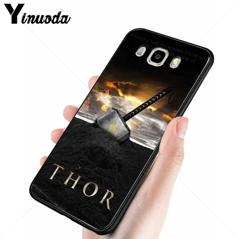 Yinuoda Loki Thor DIY Печатный чехол для телефона Samsung Galaxy j6plus j7 prime j8 j2 j4plus 2018