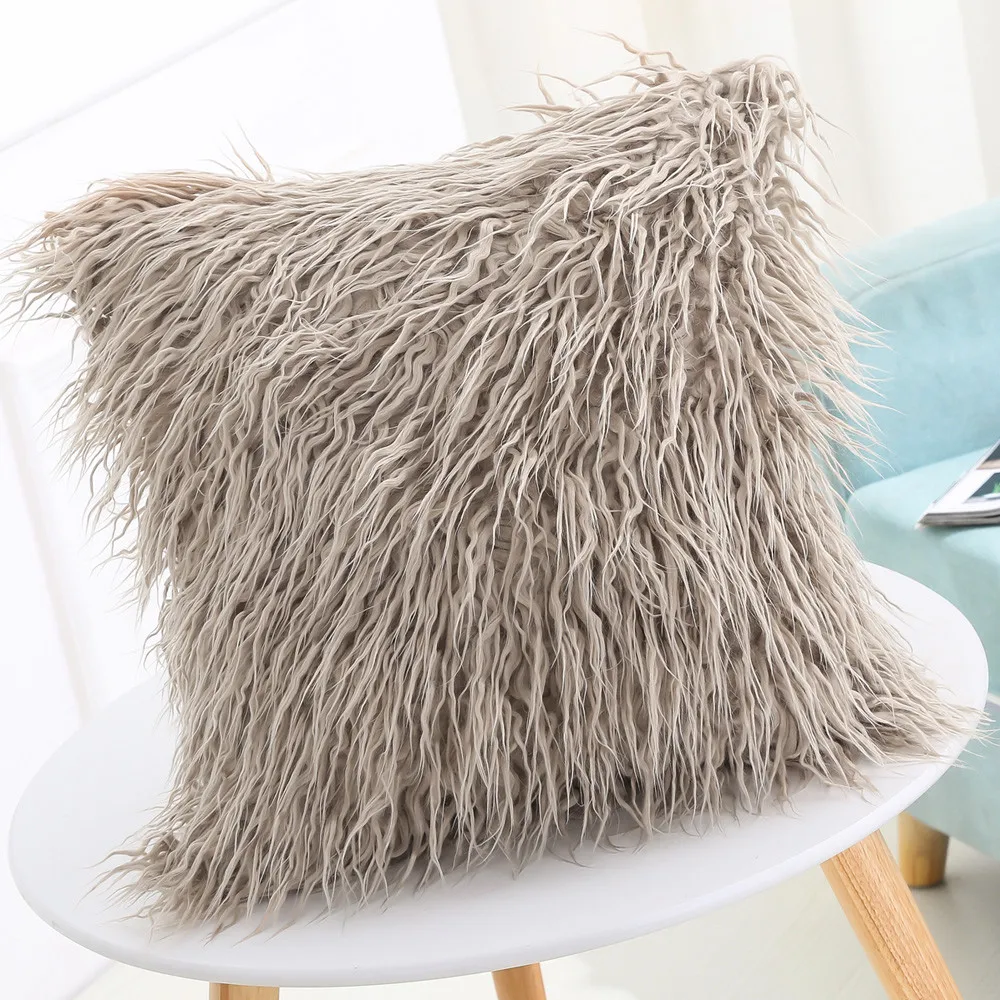 YOMI Z модные наволочки для подушек размером 45*45 см подушка Coussin De Салон Диван Плюшевые наволочка геометрический Nordic Kussenhoes