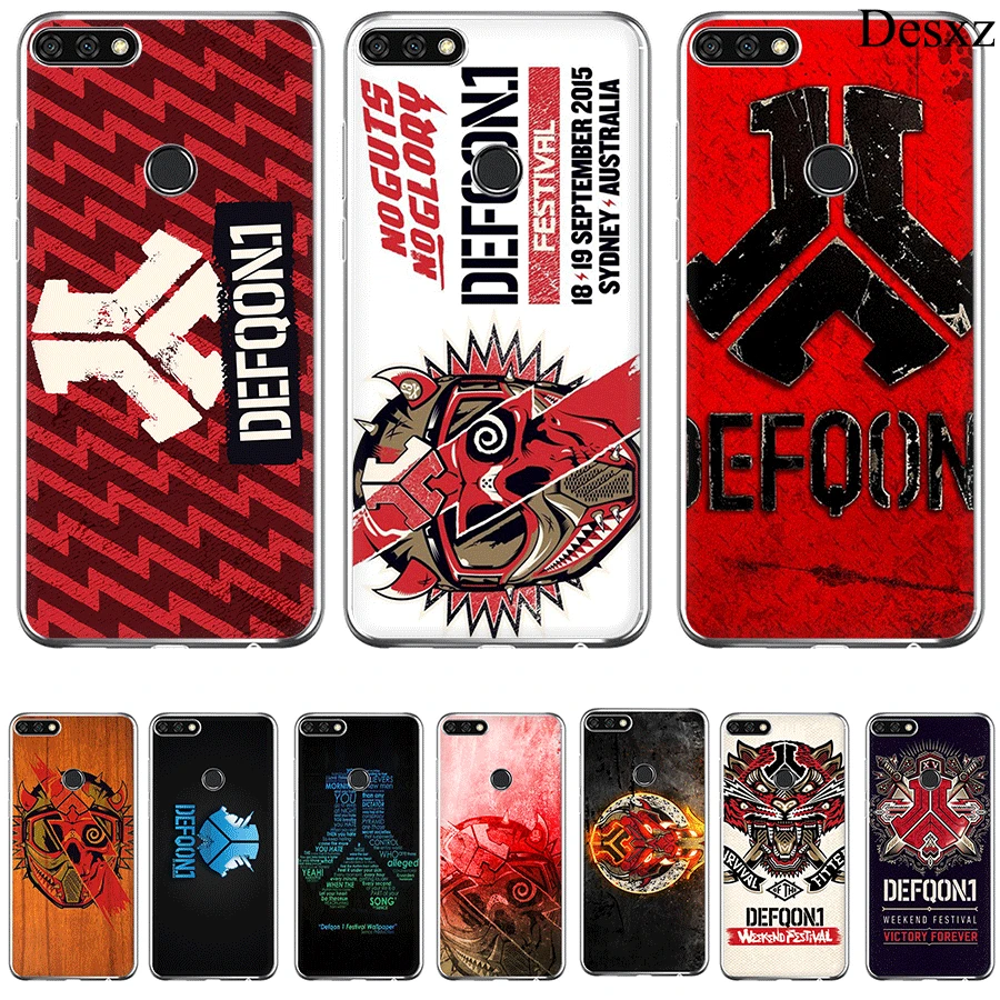 Чехол Defqon 1 для Huawei Honor Note 6A 7A 7C 7X8 8X9 10 Lite из мягкого ТПУ | Мобильные телефоны и