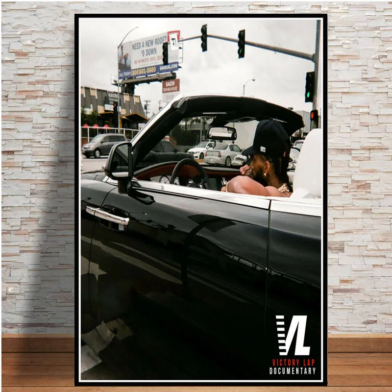 Плакат и печатная графика новая Nipsey Hussle Rapper хип хоп Музыка поп звезда портрет настенная художественная живопись картины для гостиной домашний декор