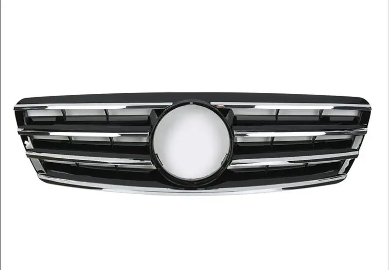 Передняя гоночная решетка для Mercedes Benz C class W203 C230 C240 C280 2000 2006 с эмблемой CL|Гоночные