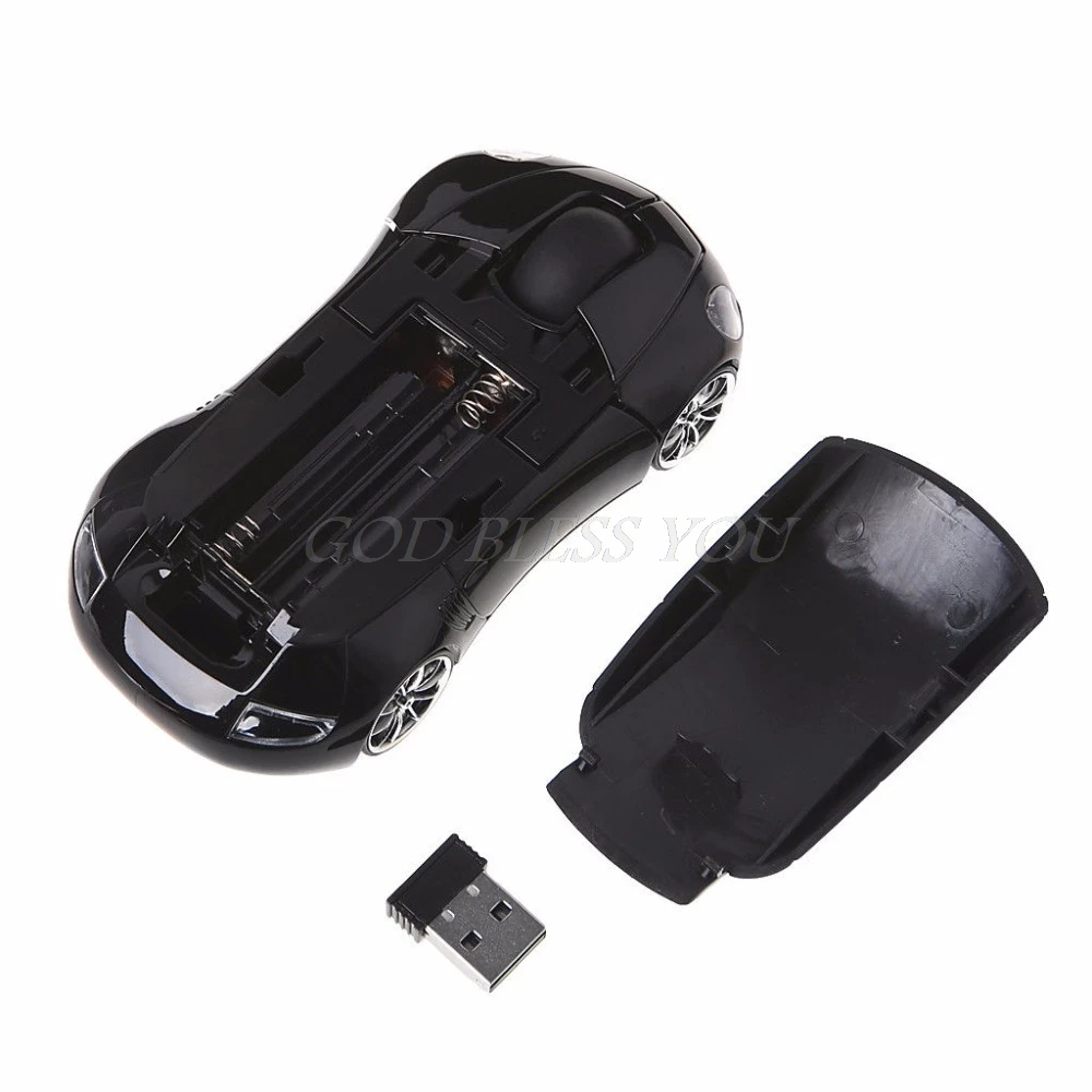 Уникальный дизайн 2 4G 1600DPI мышь USB приемник светильник ная светодиодная