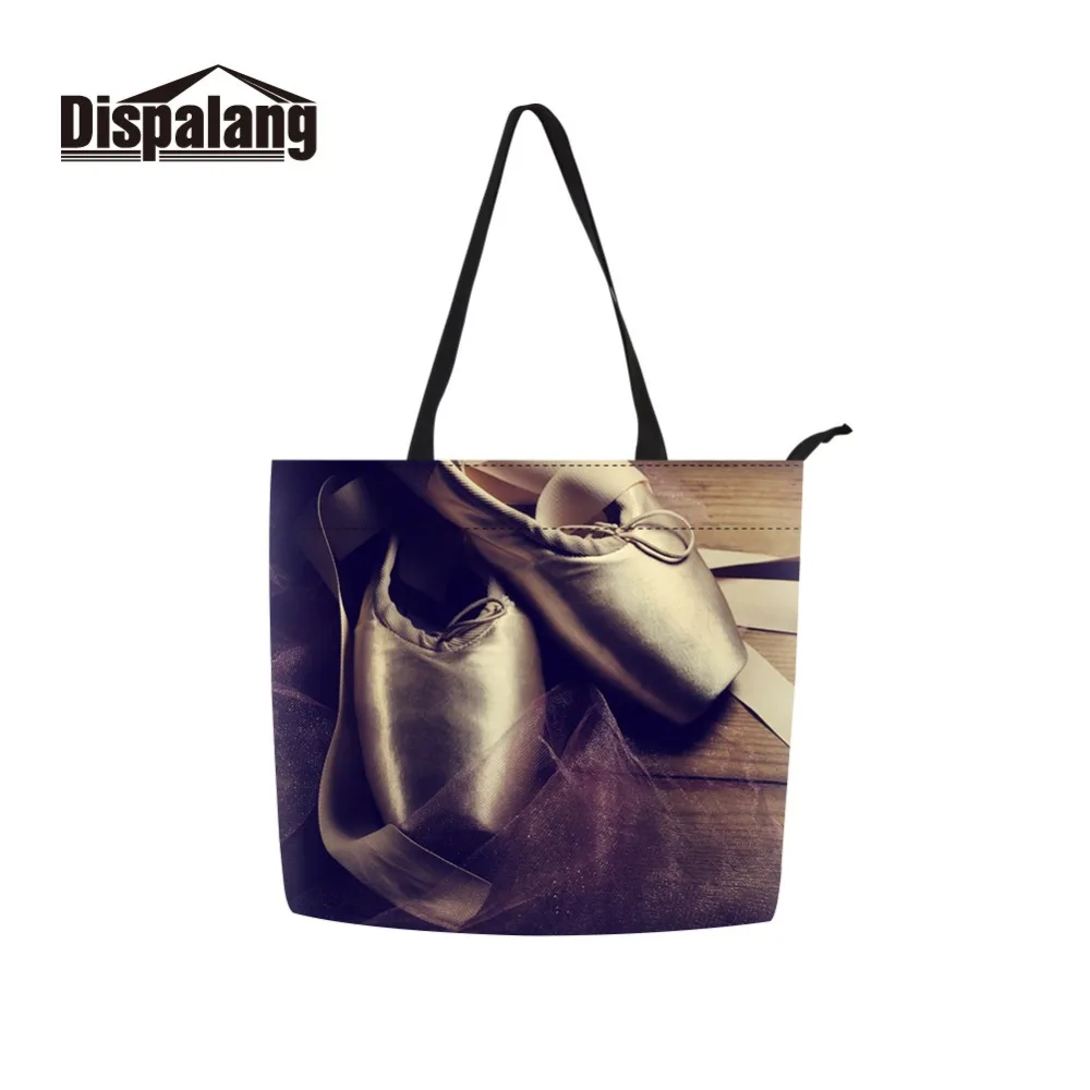 

Dispalang Colorful Ballet Print Promotion Women Handbags Messenger Bags Nice Over The Shoulder Bag Newest Shipping Bag for Lady