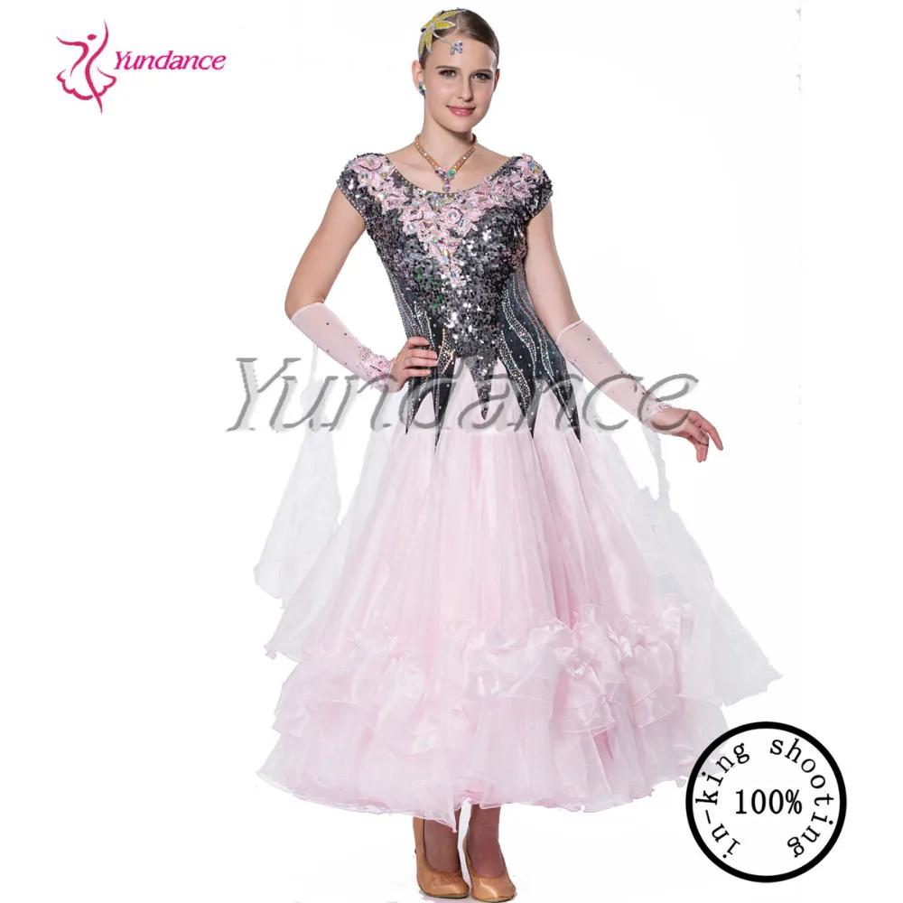Fashion New Diamonds Sequin Ballroom Dance Dresses B-13127