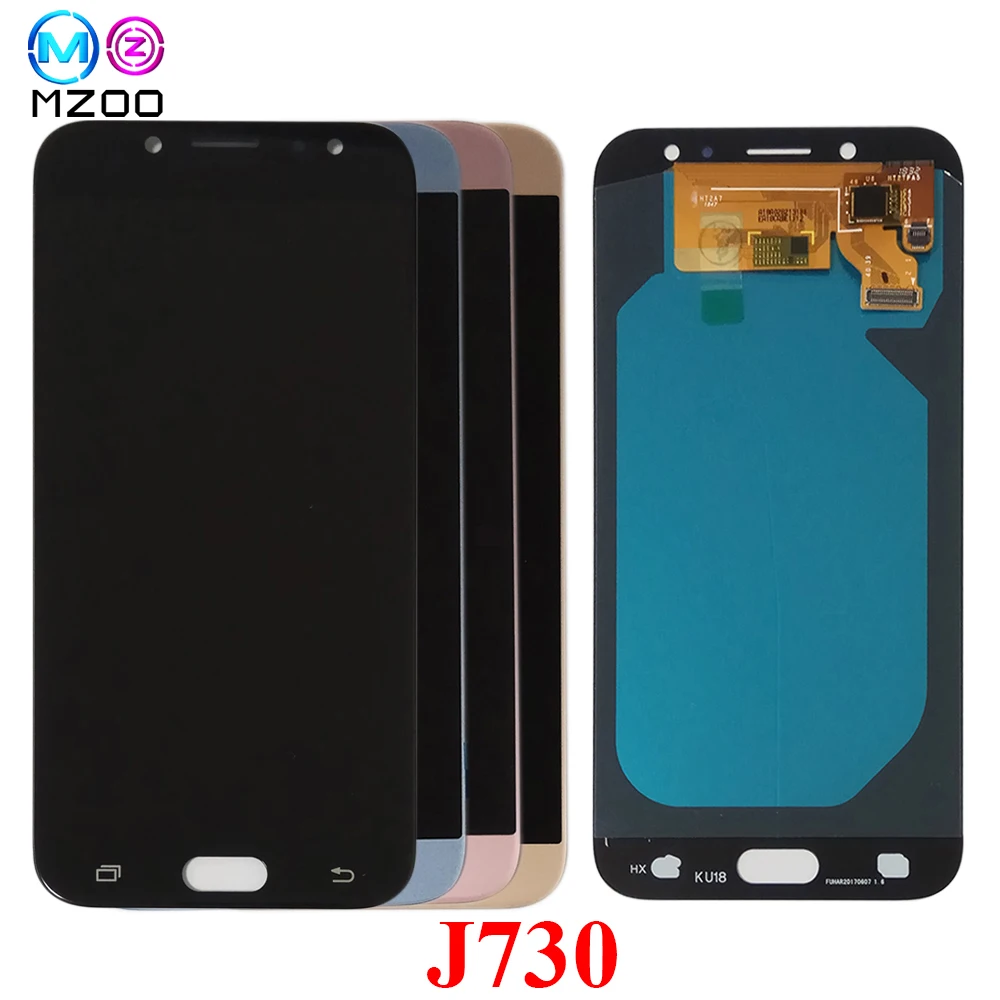 Оригинальный 5 &quotAMOLED LCD для SAMSUNG Galaxy J7 Pro J730 2017 J730F J730G J730GM J730OG дисплей кодирующий