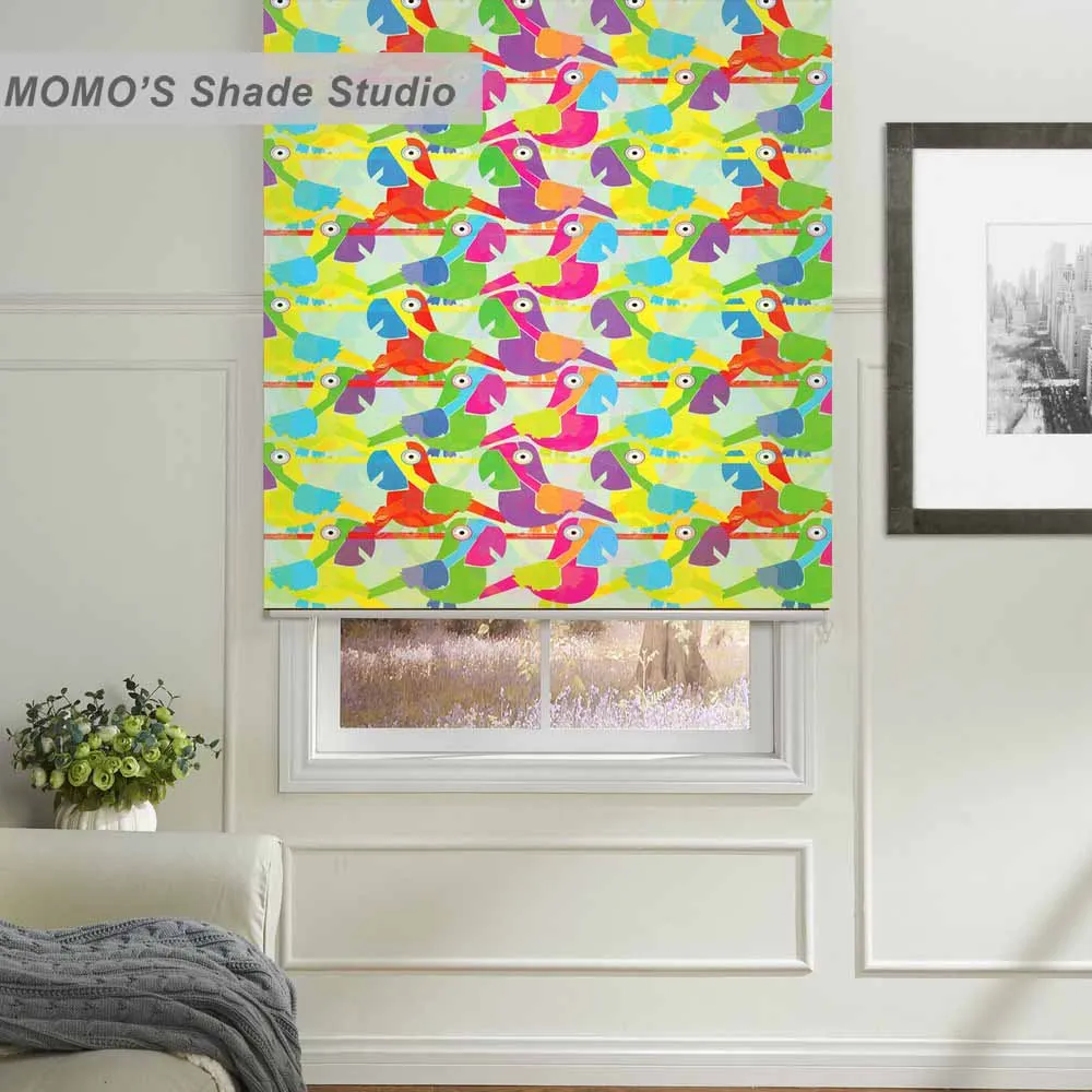 MOMO рольставни затемненные дизайнерские жалюзи для окон занавески рисования